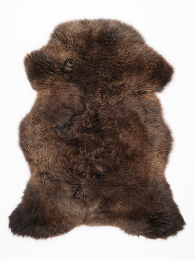 Flerfarvet lammeskind L