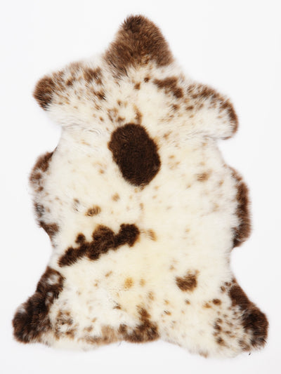 Flerfarvet lammeskind L