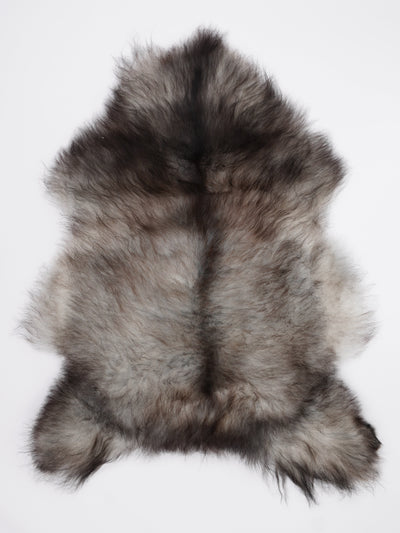 Gråt islandsk lammeskind L