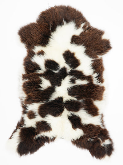 Flerfarvet lammeskind L