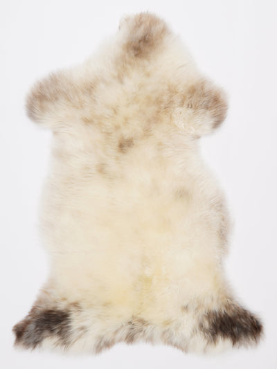 Flerfarvet lammeskind L