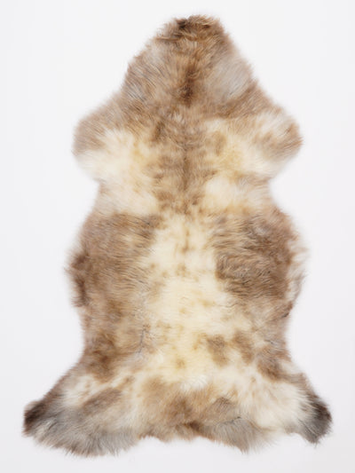 Flerfarvet lammeskind L