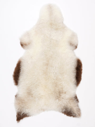 Flerfarvet lammeskind af B-kvalitet L