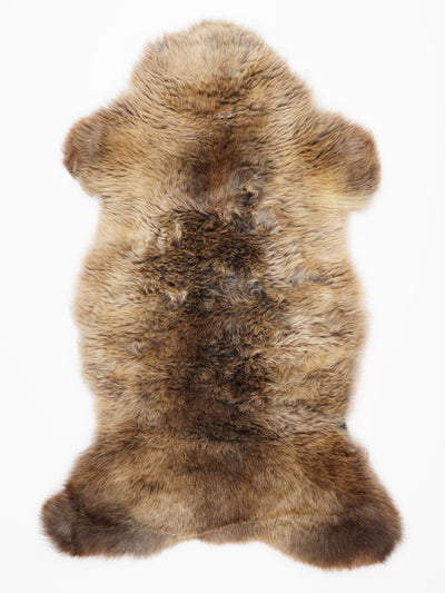 Flerfarvet lammeskind L