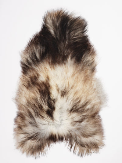 Gråt islandsk lammeskind XXL