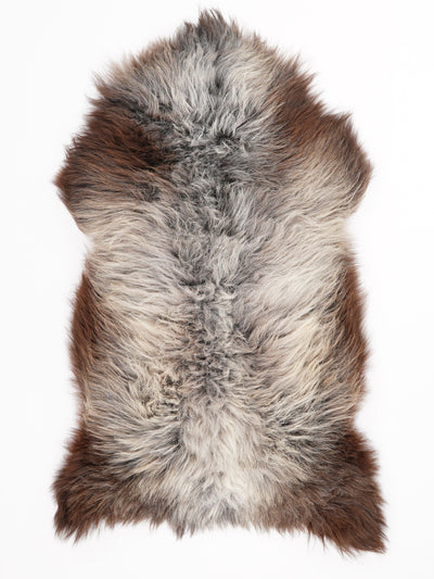 Flerfarvet lammeskind XL