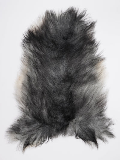 Gråt islandsk lammeskind L