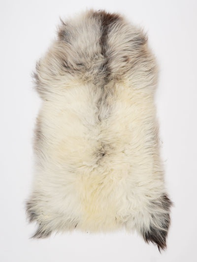 Flerfarvet lammeskind XL