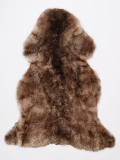 Flerfarvet lammeskind XL