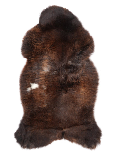 Flerfarvet lammeskind M