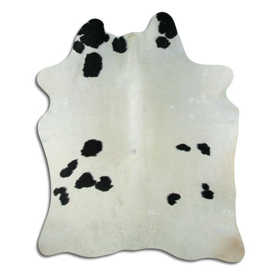 Sort og hvidt koskind L