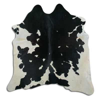 Sort og hvidt koskind L