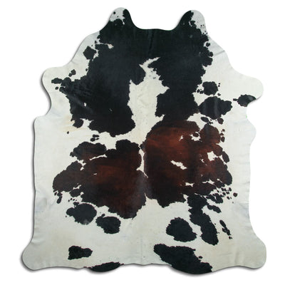 Tre-farvet koskind XXL