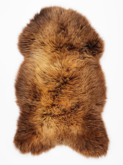 "Rusty" flerfarvet lammeskind XL