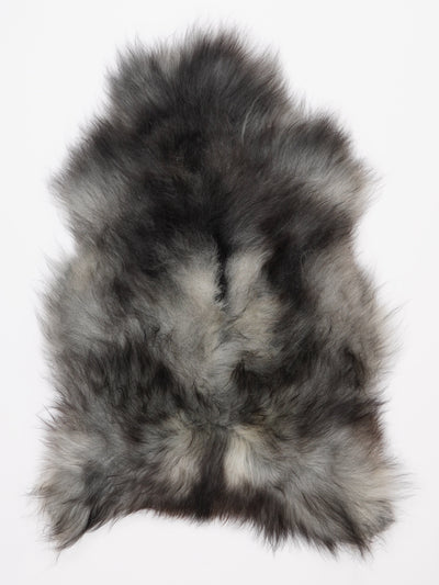 Gråt islandsk lammeskind L