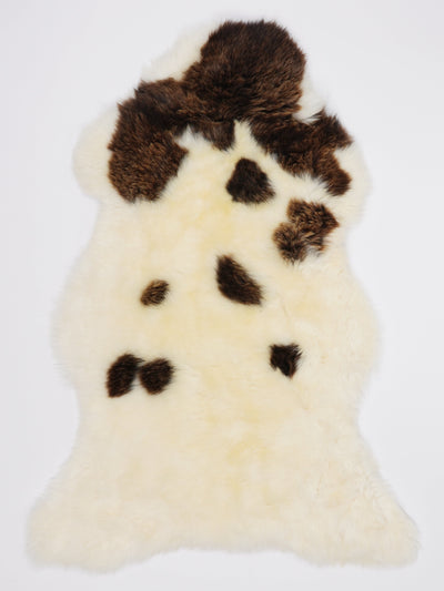 Flerfarvet lammeskind L