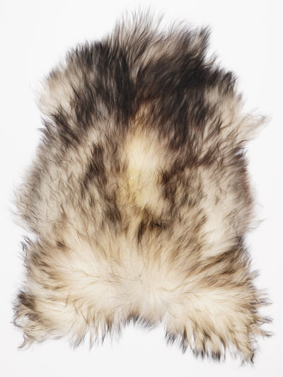 Gråt islandsk lammeskind L