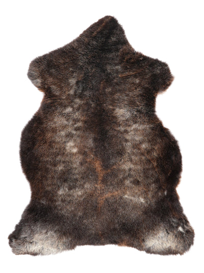 Flerfarvet lammeskind M