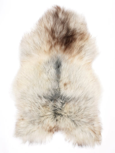 Gråt islandsk lammeskind XXL