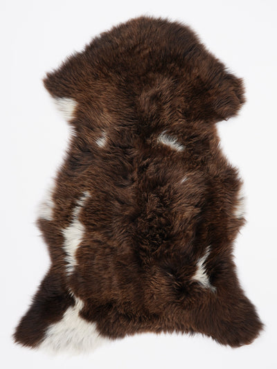 Flerfarvet lammeskind L