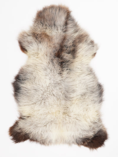 Flerfarvet lammeskind XL