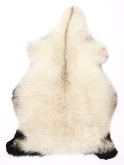 Flerfarvet lammeskind M