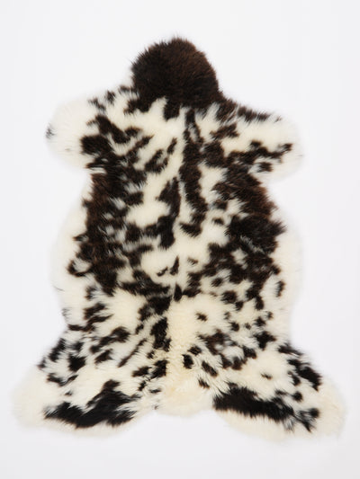 Flerfarvet lammeskind L