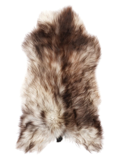 Gråt islandsk lammeskind XL