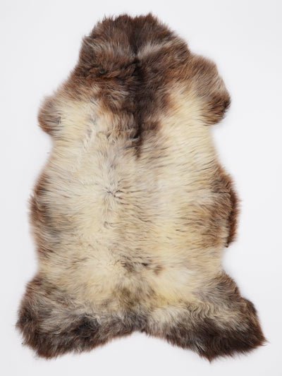 Flerfarvet lammeskind L