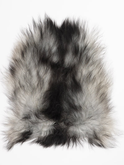 Gråt islandsk lammeskind M