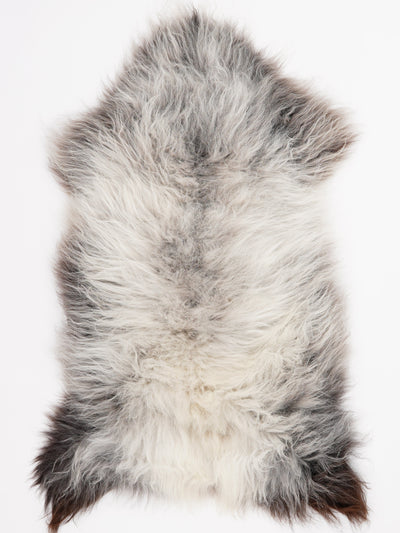 Flerfarvet lammeskind XL