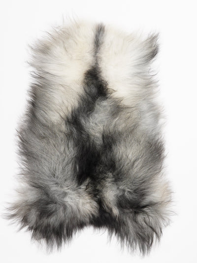 Gråt islandsk lammeskind M