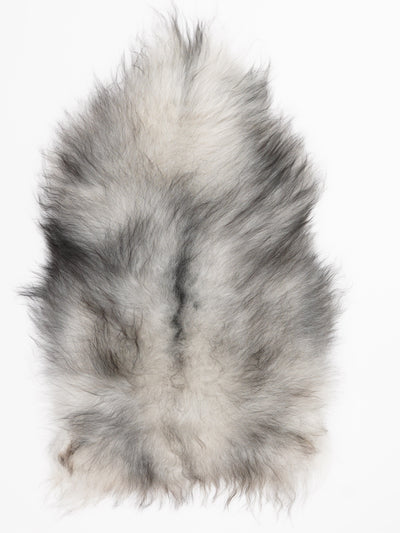 Gråt islandsk lammeskind M