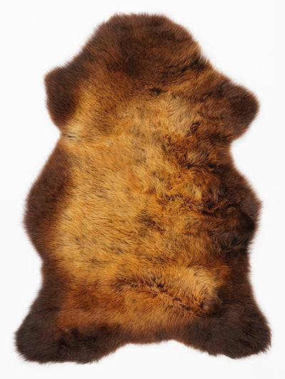 "Rusty" flerfarvet lammeskind S