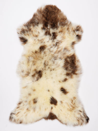 Flerfarvet lammeskind L