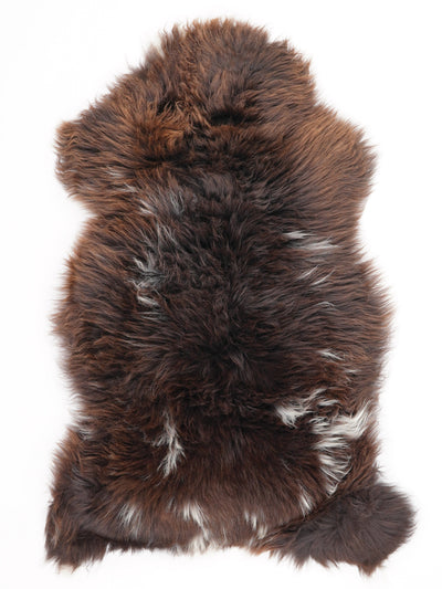 Flerfarvet lammeskind L