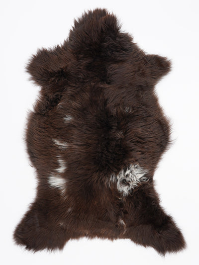 Flerfarvet lammeskind M