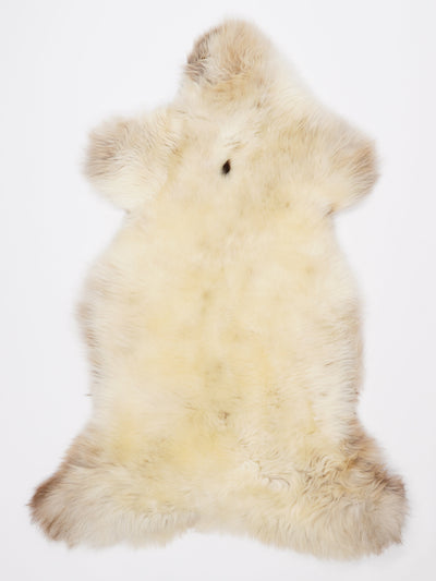 Flerfarvet lammeskind XL