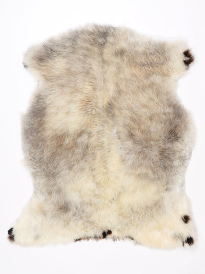 Flerfarvet lammeskind M