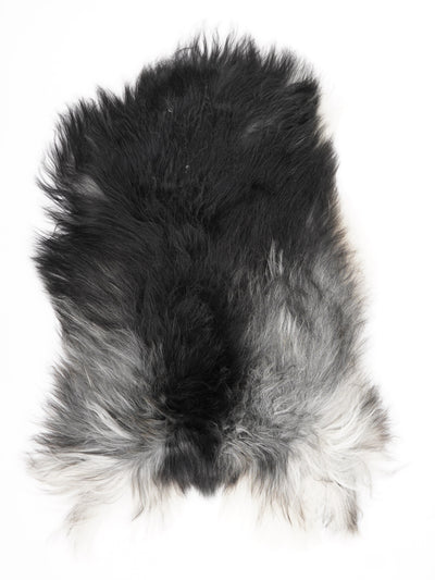 Gråt islandsk lammeskind M