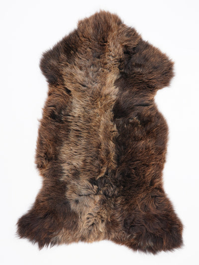 Flerfarvet lammeskind L