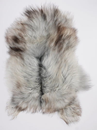 Gråt islandsk lammeskind L