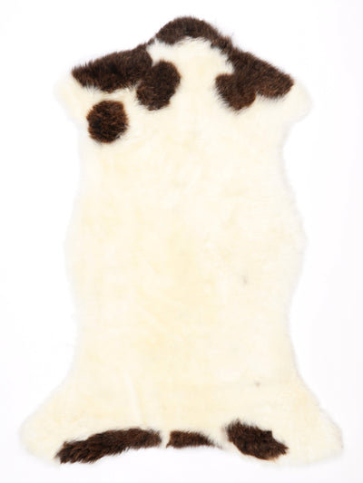 Flerfarvet lammeskind L