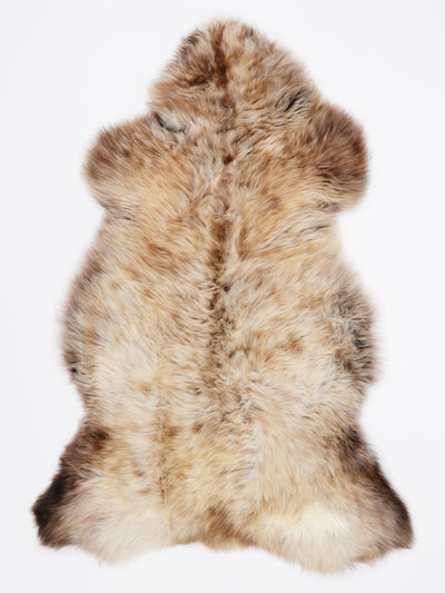 Flerfarvet lammeskind L